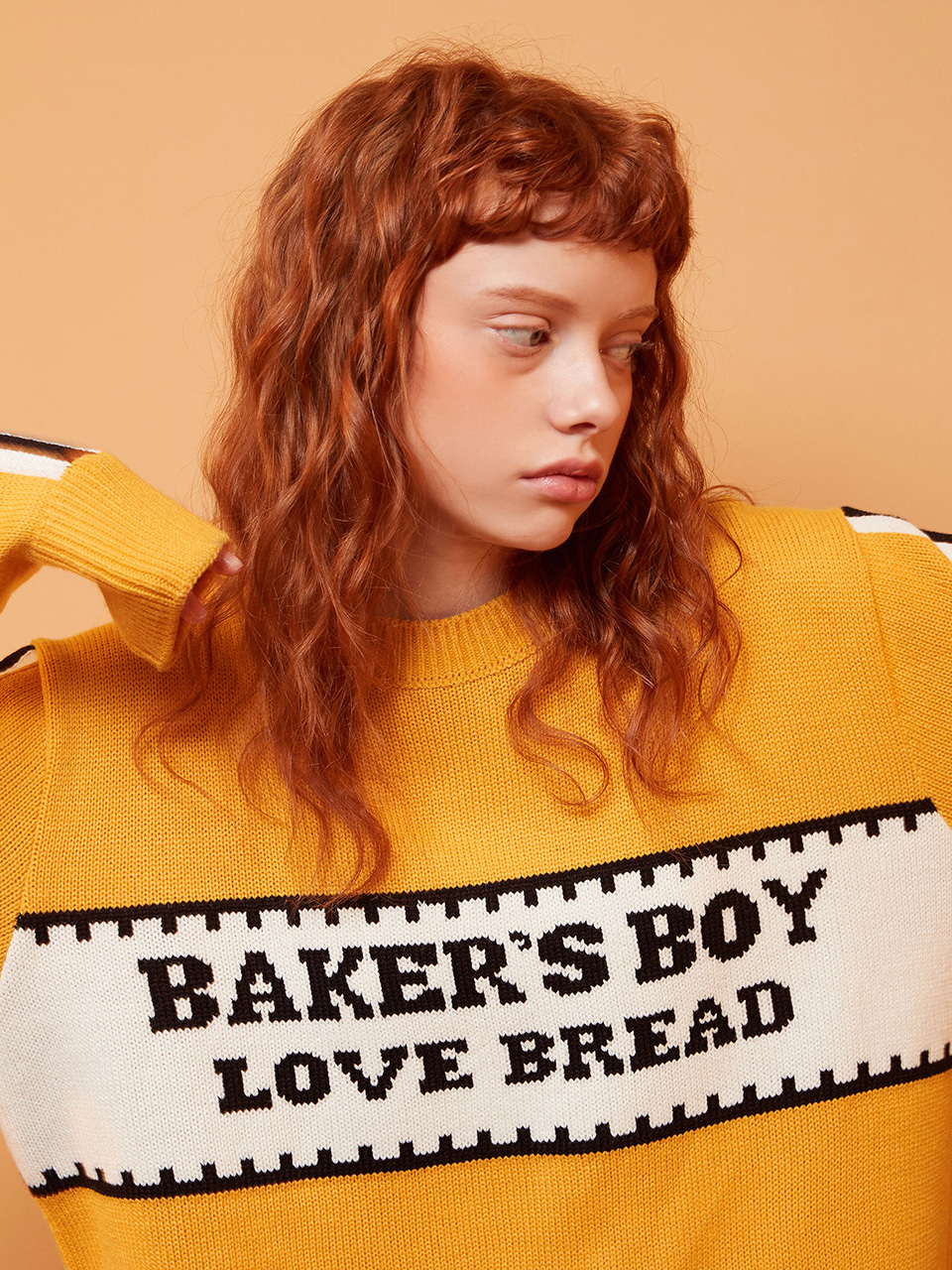 Bakers Boy Knit (Yellow)